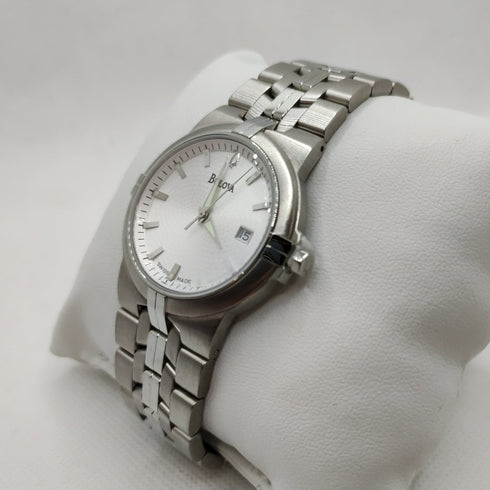 Orologio Bulova 63B41 Swiss Made Sottile acciaio | Gioiellitosti.it