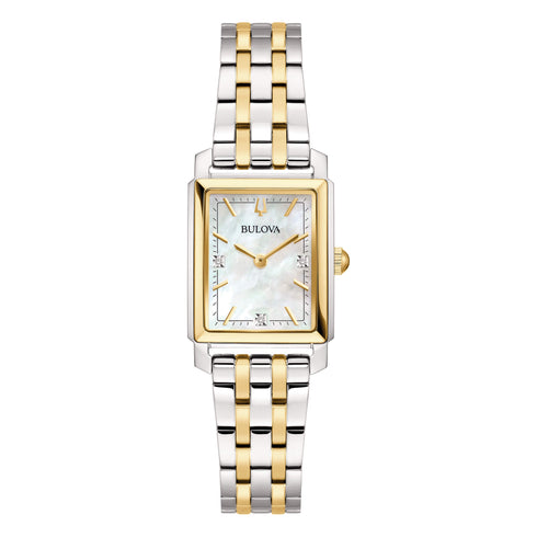 Orologio Bulova donna 98P220 Sutton Tank Acciaio | Gioiellitosti.it