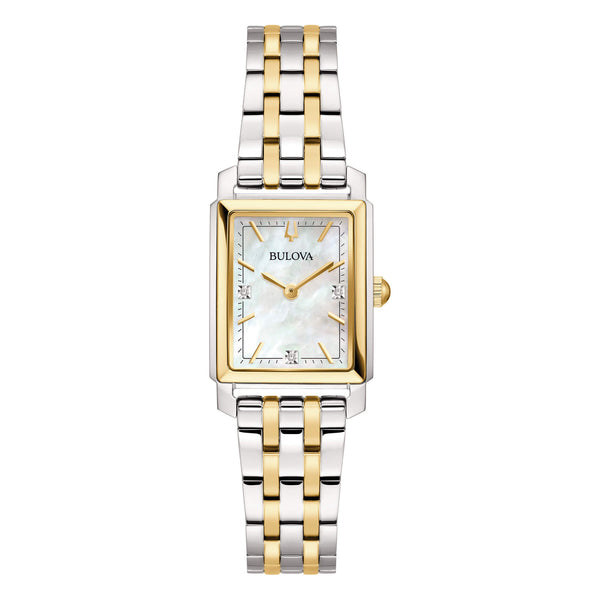 Orologio Bulova donna 98P220 Sutton Tank Acciaio | Gioiellitosti.it