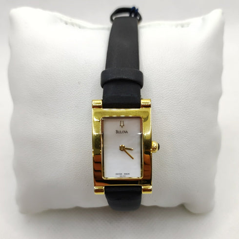 Orologio Bulova donna cinturino pelle 63L100 | Gioiellitosti.it