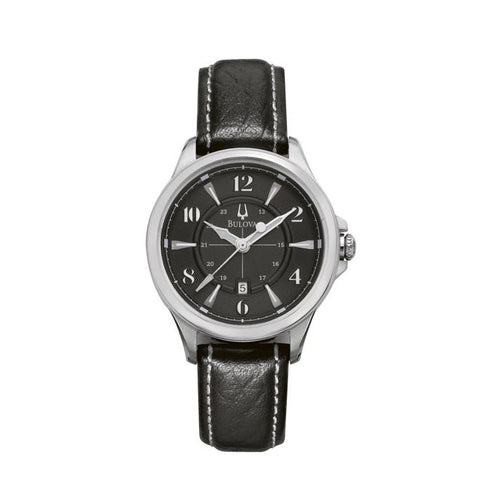 Orologio Bulova donna cinturino pelle 96M110 | Gioiellitosti.it