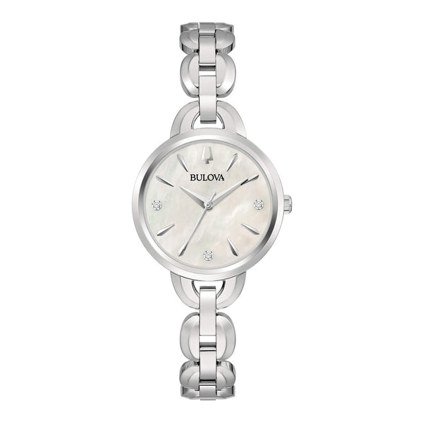 Orologio Bulova donna diamanti 96P230 Acciaio | Gioiellitosti.it
