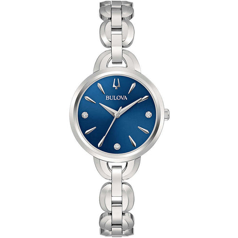 Orologio Bulova donna diamanti 96P231 Acciaio | Gioiellitosti.it