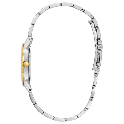 Orologio Bulova donna diamanti 98P115 Acciaio Oro | Gioiellitosti.it