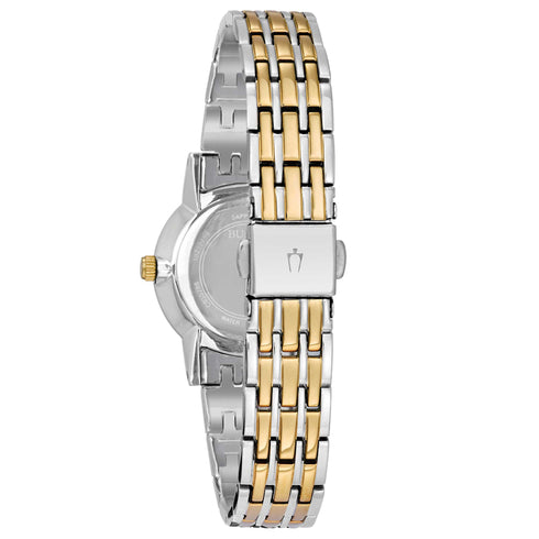 Orologio Bulova donna diamanti 98P115 Acciaio Oro | Gioiellitosti.it