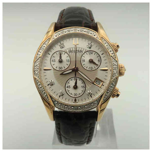 Orologio Bulova donna diamanti 98R136 Oro rosè | Gioiellitosti.it