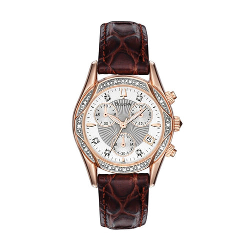 Orologio Bulova donna diamanti 98R136 Oro rosè | Gioiellitosti.it