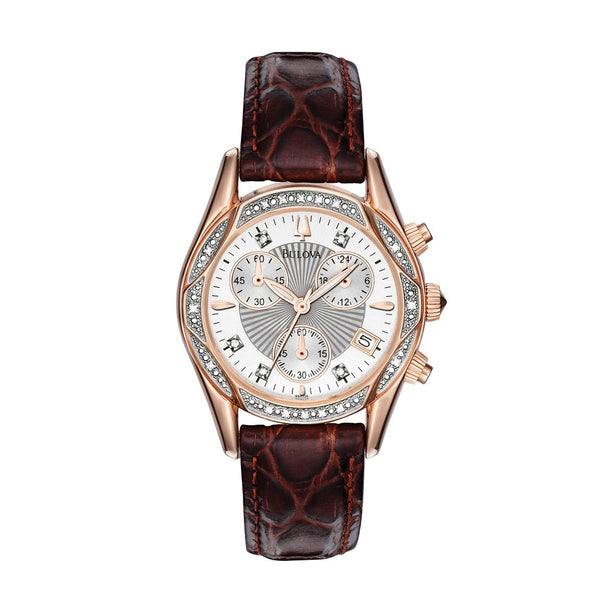Orologio Bulova donna diamanti 98R136 Oro rosè | Gioiellitosti.it