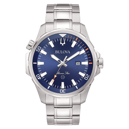 Orologio Bulova Marine Star 96B397 Acciaio WR 100M | Gioiellitosti.it
