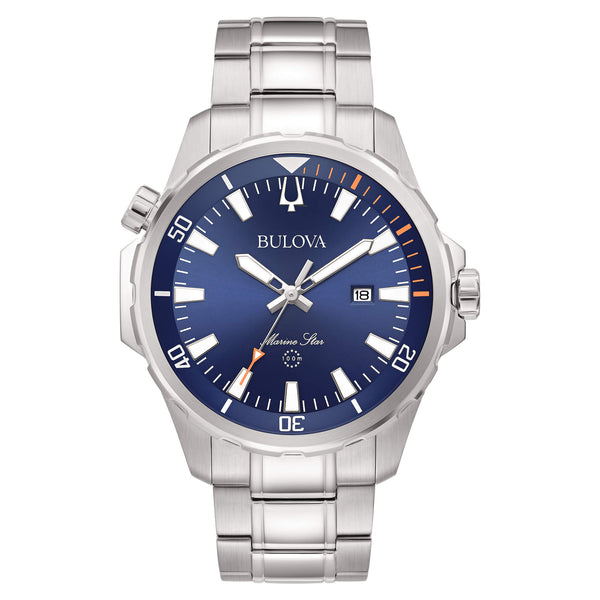 Orologio Bulova Marine Star 96B397 Acciaio WR 100M | Gioiellitosti.it