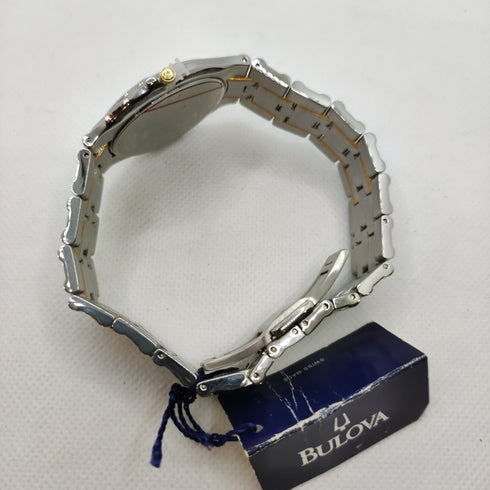 Orologio Bulova uomo oro acciaio 65b08 Swiss made | Gioiellitosti.it