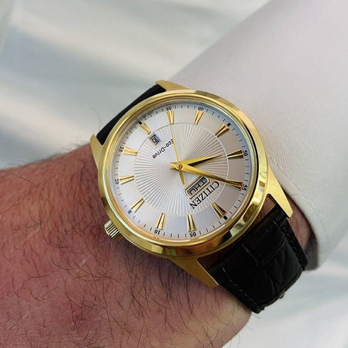 Orologio Citizen Eco Drive AW0102-13A Classic Oro | Gioiellitosti.it