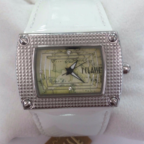 Orologio donna acciaio cinturino bianco Alviero Martini PCD849VB | Gioiellitosti.it