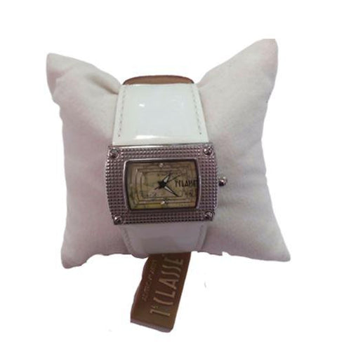 Orologio donna acciaio cinturino bianco Alviero Martini PCD849VB | Gioiellitosti.it