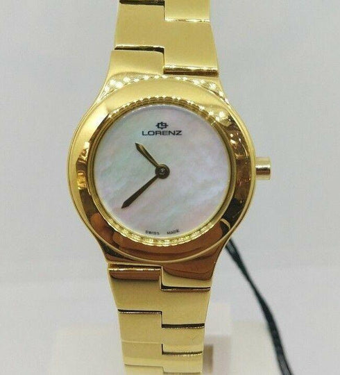 Orologio donna placcato oro madreperla Lorenz 022528BK | Gioiellitosti.it