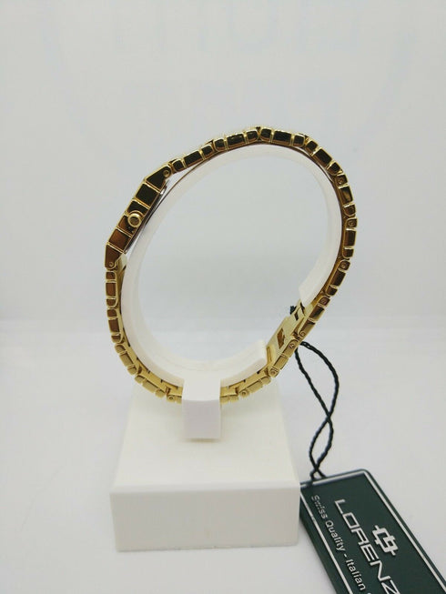 Orologio donna placcato oro Lorenz 21986AP Swiss made | Gioiellitosti.it