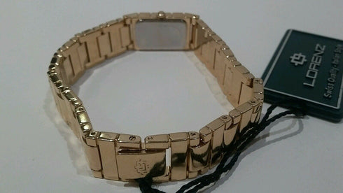 Orologio donna placcato oro Lorenz 21986AP Swiss made | Gioiellitosti.it