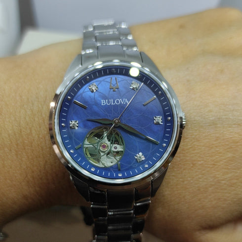 Orologio donna Bulova 96P191 Automatico acciaio diamanti | Gioiellitosti.it