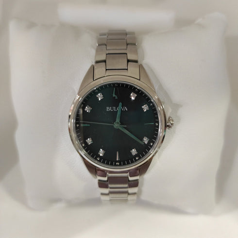 Orologio donna Bulova 96P198 Sutton Lady Acciaio Diamanti | Gioiellitosti.it