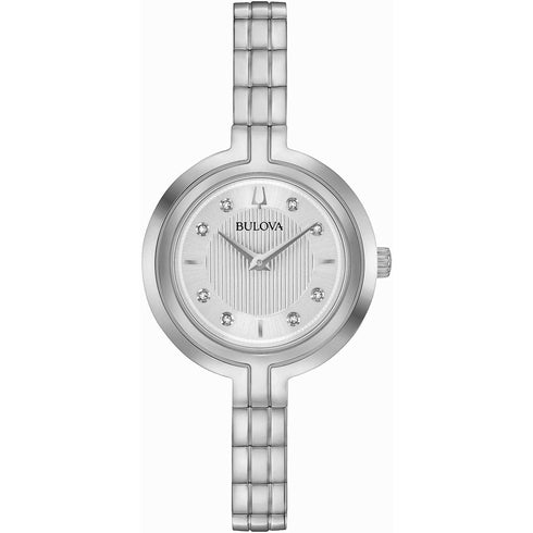 Orologio donna Bulova 96P214 Rhapsody Acciaio Diamanti | Gioiellitosti.it