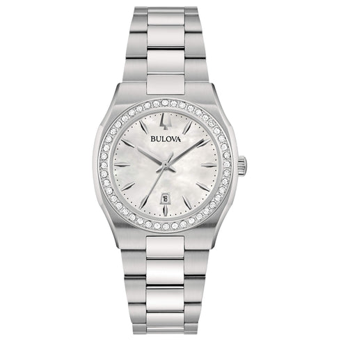 Orologio donna Bulova 96R245 Surveyor Lady Acciaio diamanti | Gioiellitosti.it