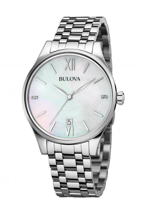 Orologio donna Bulova 96S161 Classico Acciaio Diamanti | Gioiellitosti.it