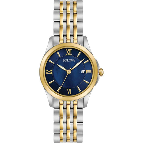 Orologio donna Bulova 98M124 classic acciaio placcato oro | Gioiellitosti.it
