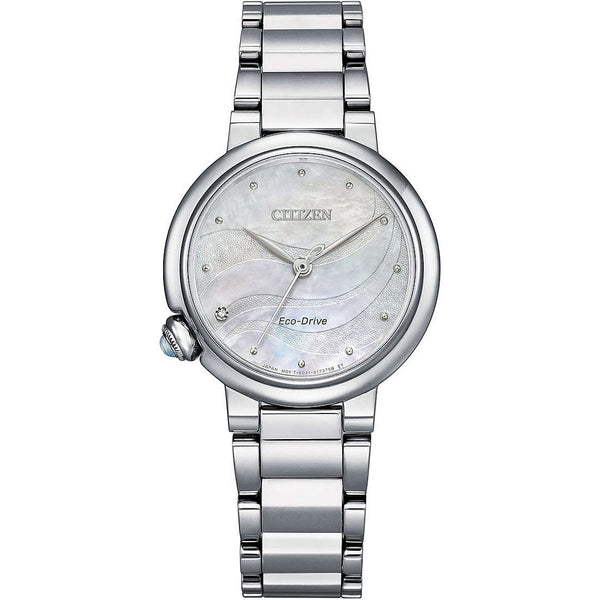 Orologio donna Citizen EM0910-80D Eco Drive diamanti acciaio | Gioiellitosti.it
