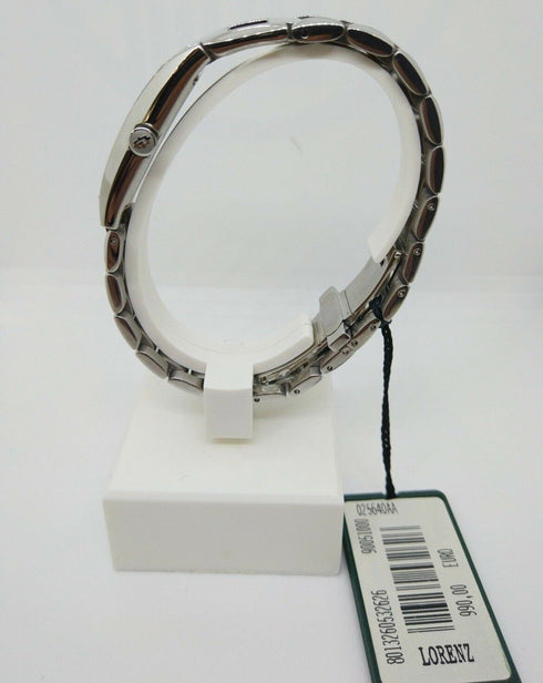 Orologio donna diamanti acciaio Lorenz 025640AA Swiss Made | Gioiellitosti.it