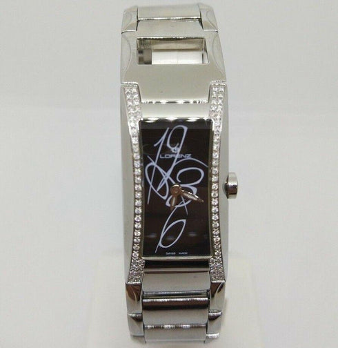 Orologio donna diamanti acciaio Lorenz 025640AA Swiss Made | Gioiellitosti.it
