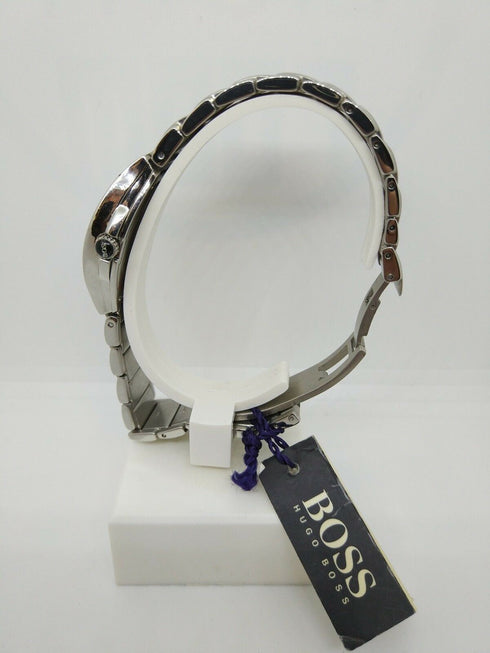 Orologio donna Hugo Boss acciaio cassa curva quadrante madreperla | Gioiellitosti.it