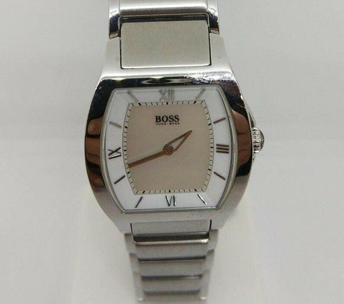 Orologio donna Hugo Boss acciaio cassa curva quadrante madreperla | Gioiellitosti.it