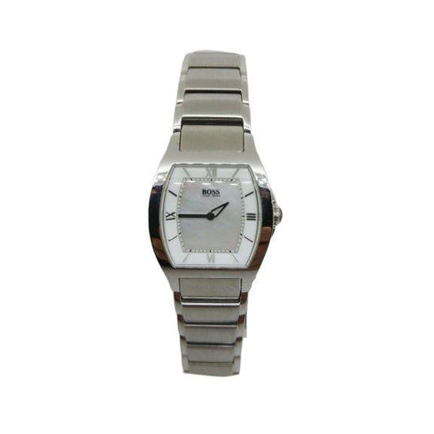 Orologio donna Hugo Boss acciaio cassa curva quadrante madreperla | Gioiellitosti.it