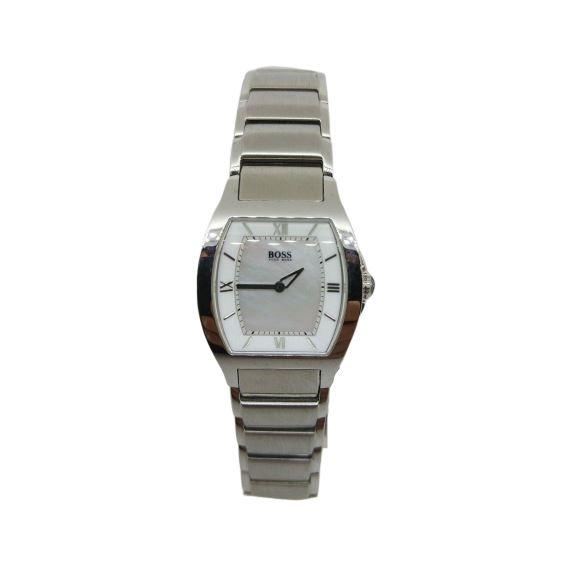 Orologio donna Hugo Boss acciaio cassa curva quadrante madreperla | Gioiellitosti.it