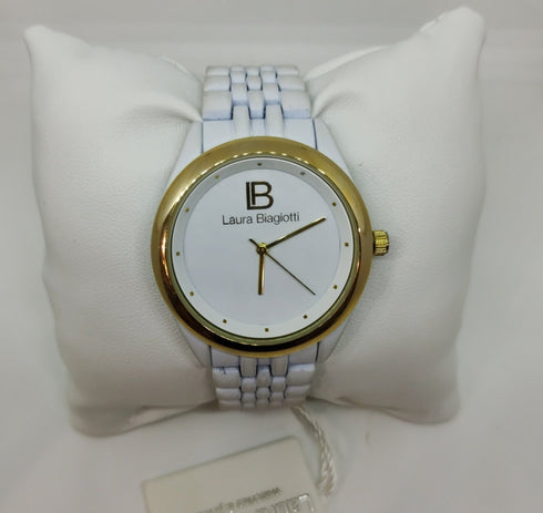 Orologio donna Laura Biagiotti acciaio gomma 1701-02 | Gioiellitosti.it