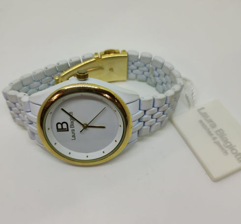 Orologio donna Laura Biagiotti acciaio gomma 1701-02 | Gioiellitosti.it