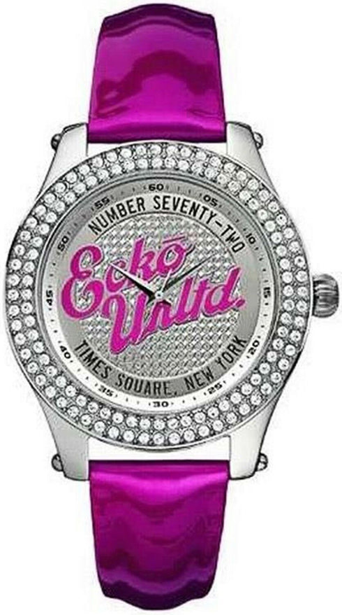 Orologio donna Marc Ecko E10038M5 cassa 39 mm cristalli brillanti argento rosa | Gioiellitosti.it