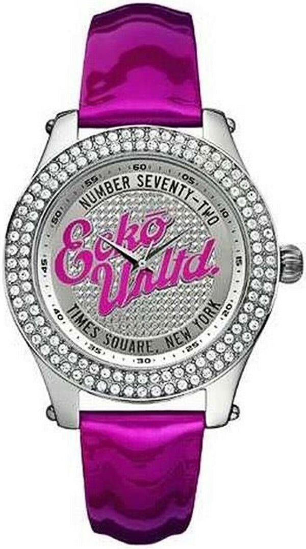 Orologio donna Marc Ecko E10038M5 cassa 39 mm cristalli brillanti argento rosa | Gioiellitosti.it