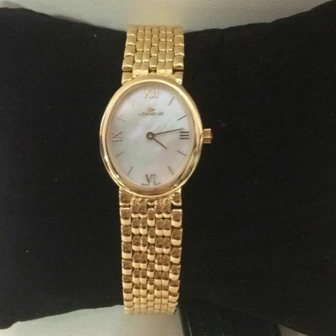 Orologio donna oro 18k bracciale Lorenz 323190AW Swiss Made | Gioiellitosti.it