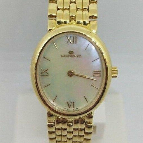 Orologio donna oro 18k bracciale Lorenz 323190AW Swiss Made | Gioiellitosti.it