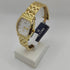 Orologio donna oro 18k bracciale maglia Bulova 60L107 Swiss Made | Gioiellitosti.it
