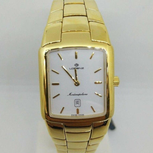 Orologio donna placcato oro Lorenz 22043AE Swiss Made | Gioiellitosti.it