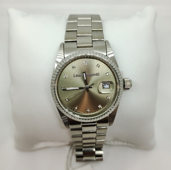 Orologio Laura Biagiotti acciaio e pietre G168G383 | Gioiellitosti.it