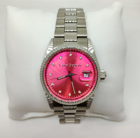 Orologio Laura biagiotti acciaio pietre viola | Gioiellitosti.it