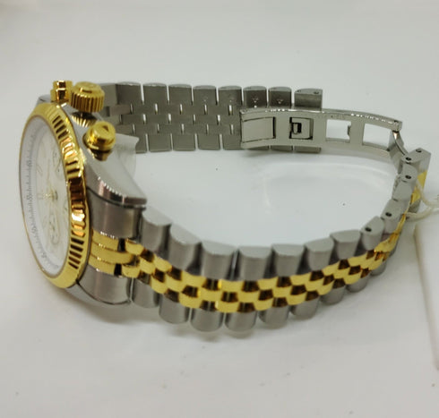 Orologio Laura Biagiotti Oro Acciaio cronografo G168G-B | Gioiellitosti.it