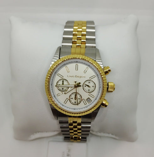 Orologio Laura Biagiotti Oro Acciaio cronografo G168G-B | Gioiellitosti.it