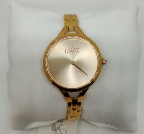 Orologio Laura Biagiotti oro donna bracciale acciaio MLWGWE555 | Gioiellitosti.it