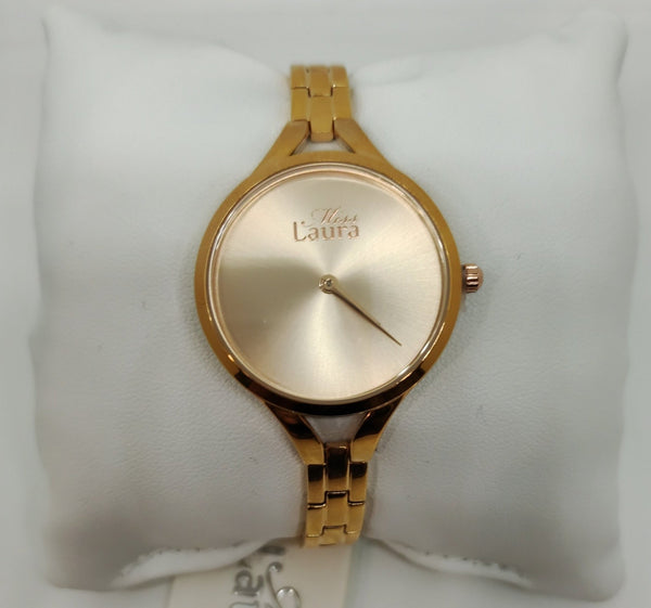 Orologio Laura Biagiotti oro donna bracciale acciaio MLWGWE555 | Gioiellitosti.it