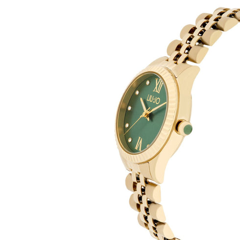Orologio Liu Jo TLJ2136 Tiny Acciaio Oro Cristalli | Gioiellitosti.it