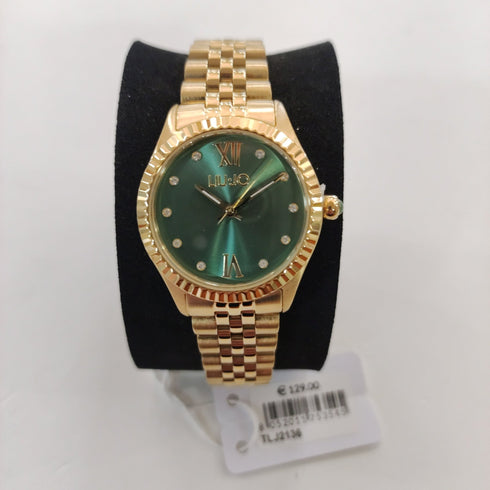 Orologio Liu Jo TLJ2136 Tiny Acciaio Oro Cristalli | Gioiellitosti.it